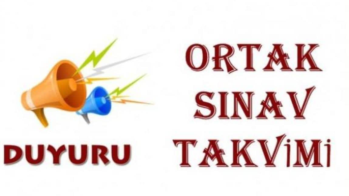 ORTAK SINAV TAKVİMİ YAYINLANDI